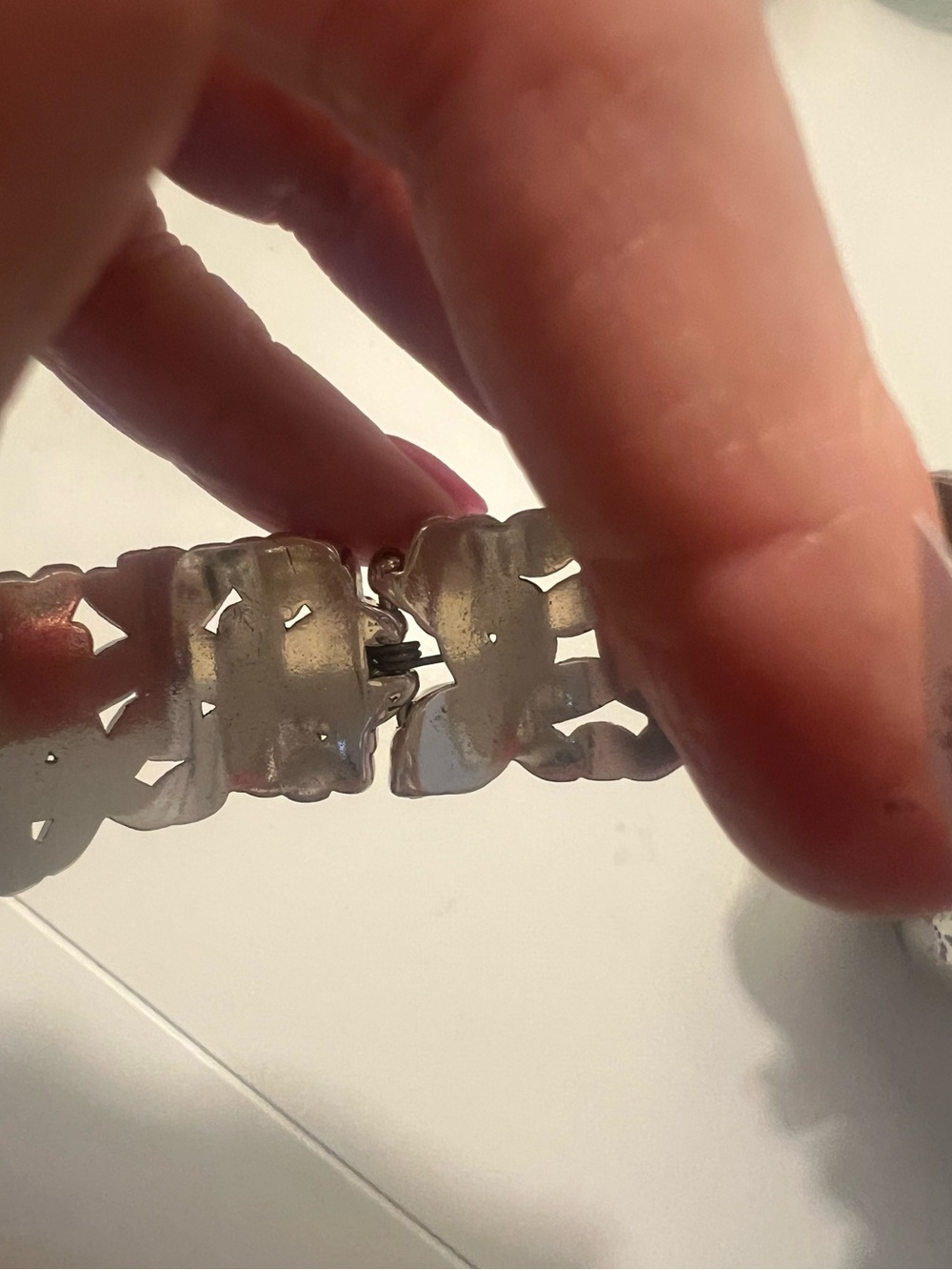 NWT BRIGHTON WILDFLOWERS SWAROVSKI CRYSTAL HINGED BRACELET - Picture 6 of 8